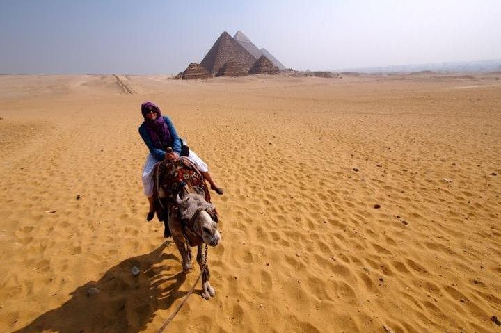 Camel Ride Sunsite around the Giza Pyramids Desert