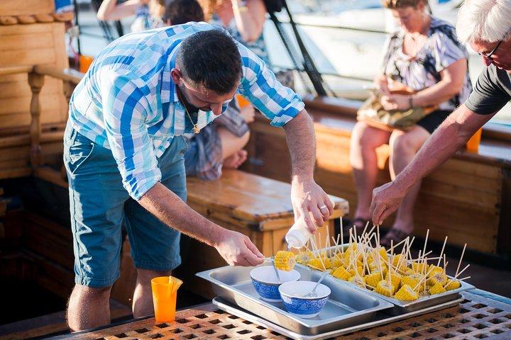 Cabo Catamaran Snorkel Cruise with Tequila Tasting & Shopping