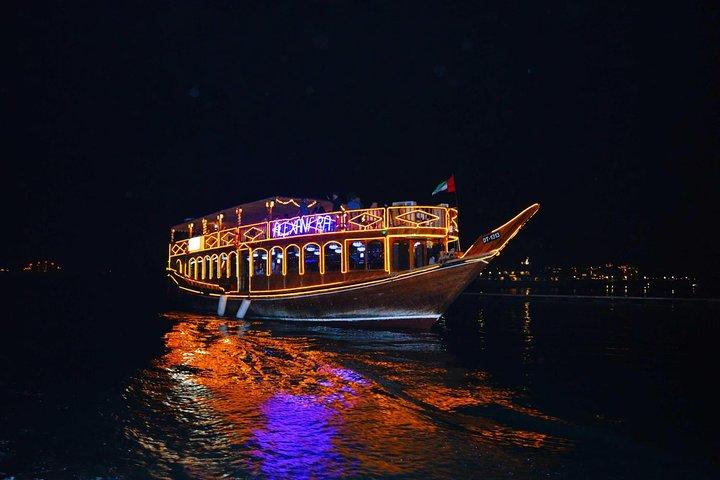 Evening Dhow Dinner Cruise in Dubai