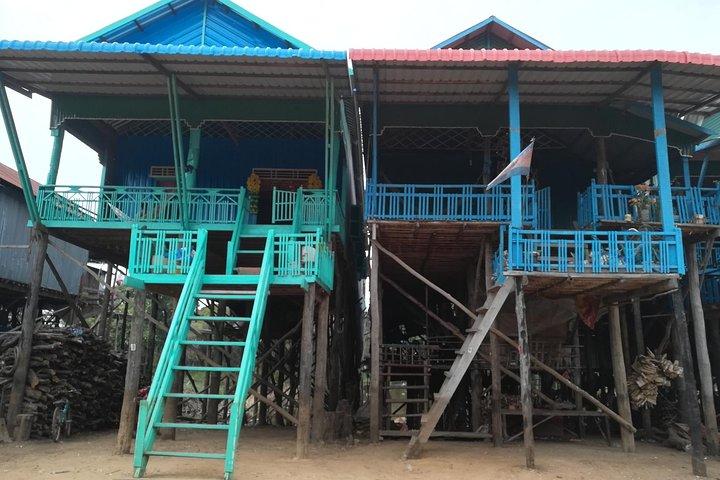Half Day Floating Village (Kampong Phluk) & Tole Sap Lake Tour