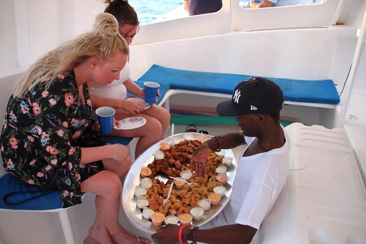 3 hour Glow Worm Sunset Cruise from Providenciales