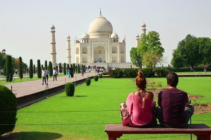 Agra: Taj Mahal and Agra Fort Private Guided Half-Day Trip
