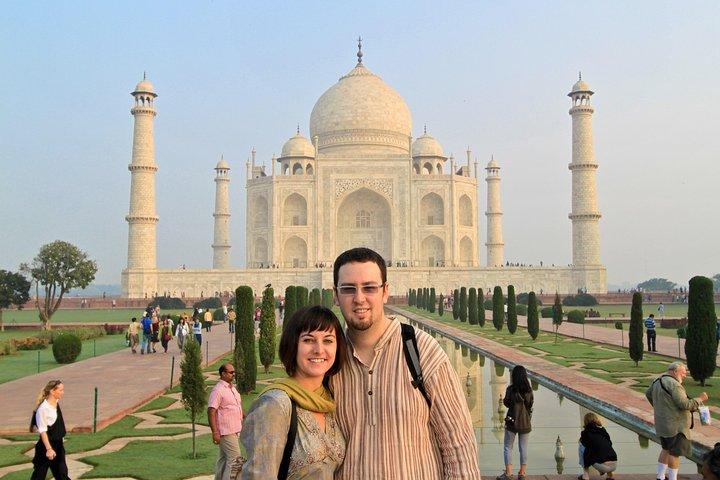 From Agra: Private Taj Mahal, Agra Fort, Itmad-ud-Daulah & Mehtab Bagh Tour