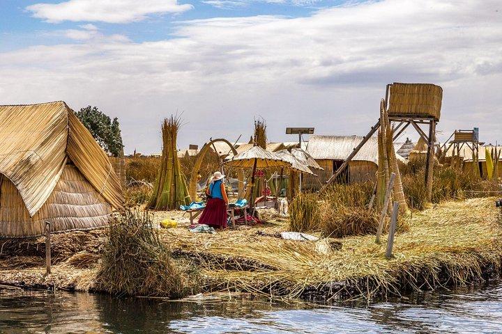 Full day: Lake Titicaca Uros and Taquile from Puno