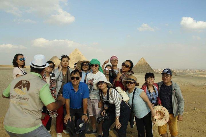 Half Day Giza Pyramids and Sphinx Private Tour with Camel Ride
