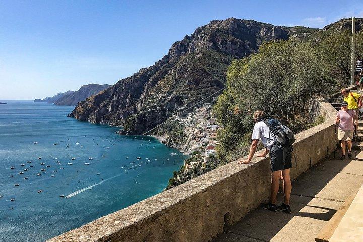 Discover "Path of theGods" private hiking tour from Amalfi Positano Sorrento