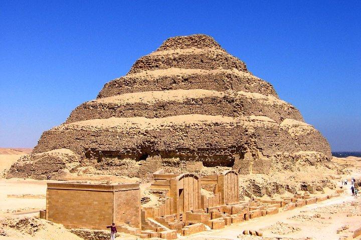 Private Tour Giza Pyramids, Sakkara pyramid, Memphis city ,Camel Ride with Lunch