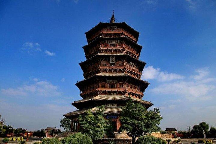 Datong Highlights Sightseeing: Hanging Monastery and Wooden Pagoda