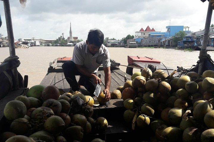 1-day Mekong Delta Tour: Cai Be Market, Local Island and Cycling