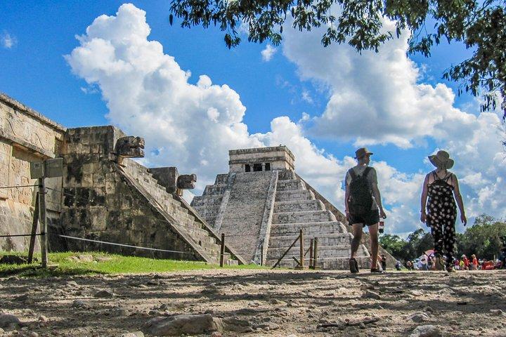 Chichen Itza & Ekbalam Tour with Cenote from Cancun
