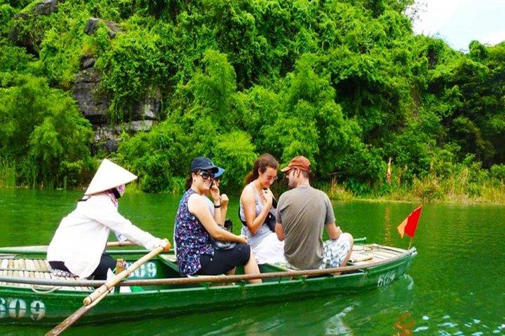 Ninh Binh Luxury Day Tour to Hoa Lu Trang An Mua Cave Max 9Pax