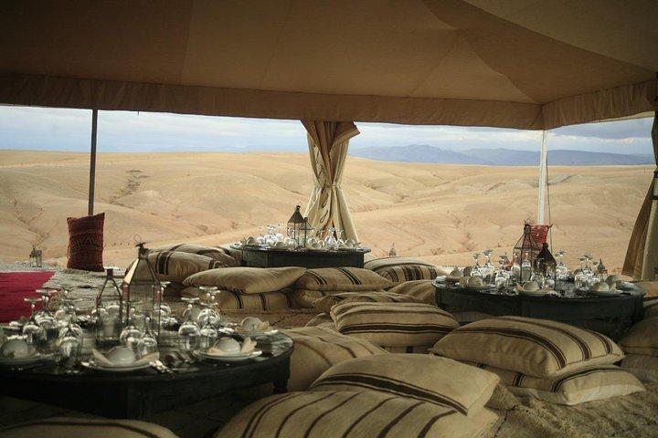 Camel ride and dinner Agafay desert