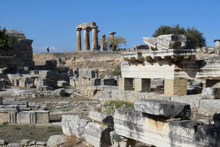 Peloponnese: Corinth, Mycenae, Nafplio, Epidaurus & Great lunch