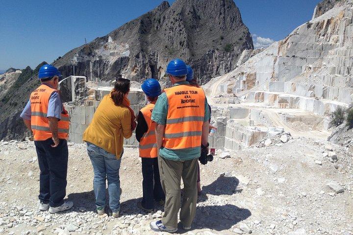 Carrara marble quarries Cinque Terre PRIVATE TOUR from FLORENCE