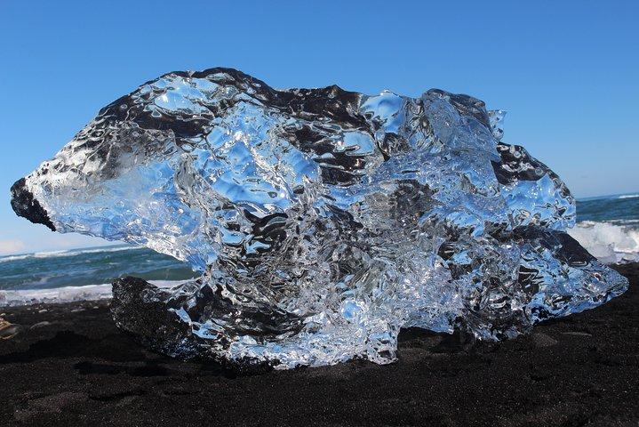 Private Tour Höfn: Jokulsárlón , Diamond Beach, Secret Glacier