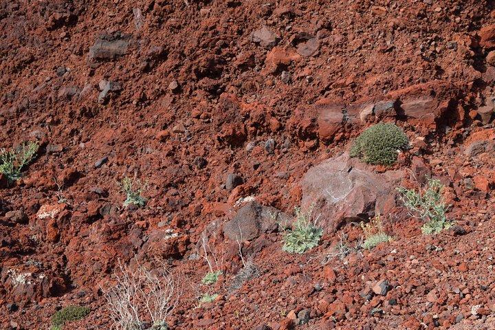 Hiking activity through the volcanic land of wonder