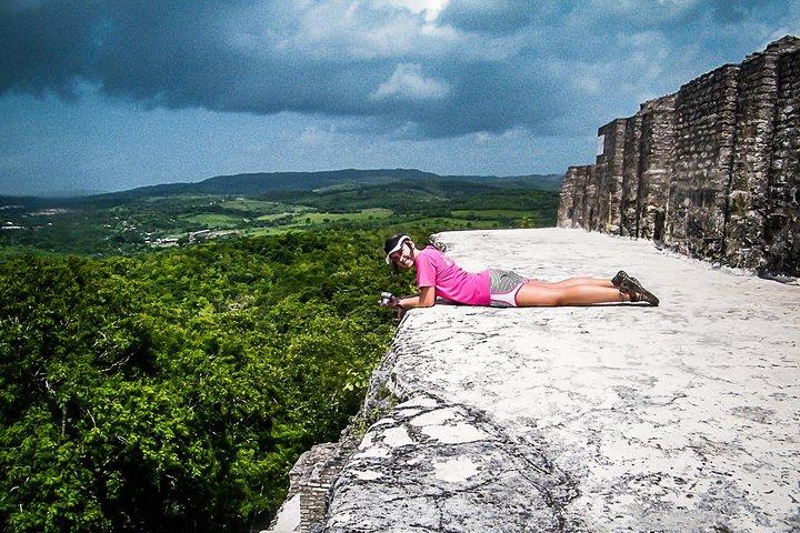 Xunantunich Cave Tubing and Zip line from Ambergris caye