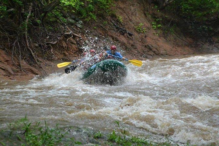 Rafting Class III and IV in Tenorio River from Playa Hermosa