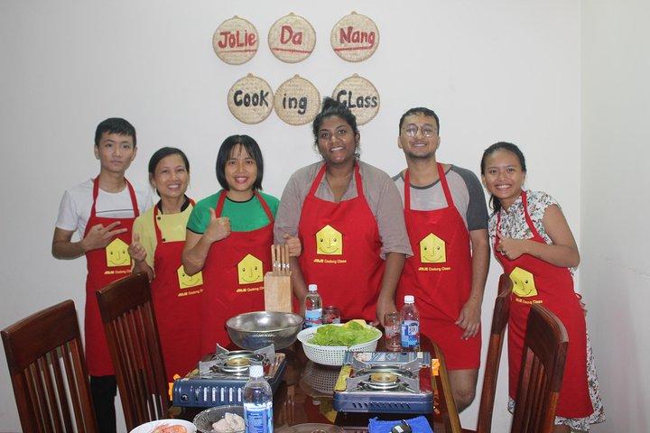 DaNang Cooking Class with Market and Coffee Tasting