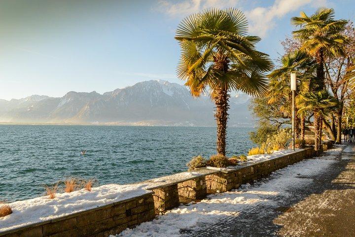 (KTG303) - Winter Montreux, Chillon & Chaplin's World from Geneva