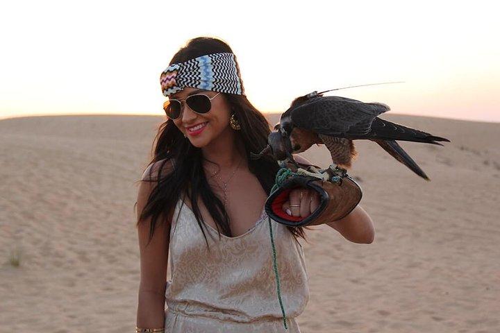 Dubai Desert Safari with BBQ and 4WD Land Cruiser Dune Bashing