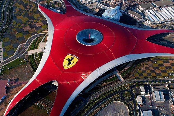 Ferrari World Theme Park and Abu Dhabi Tour with Pick Up