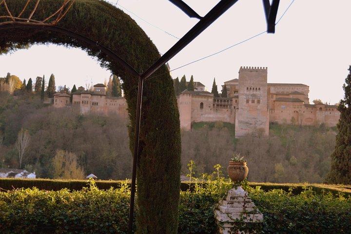 Alhambra Private Tour & Nazaries Palaces from Seville with Pickup