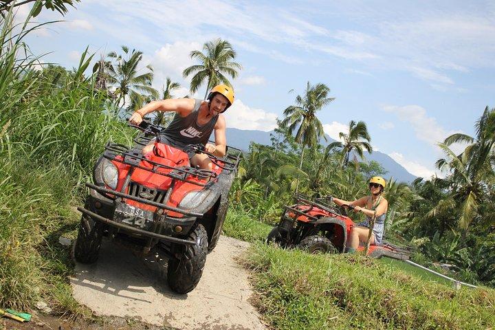 Full-Day Bali Adventure Tour with Quad Bikes and Rafting