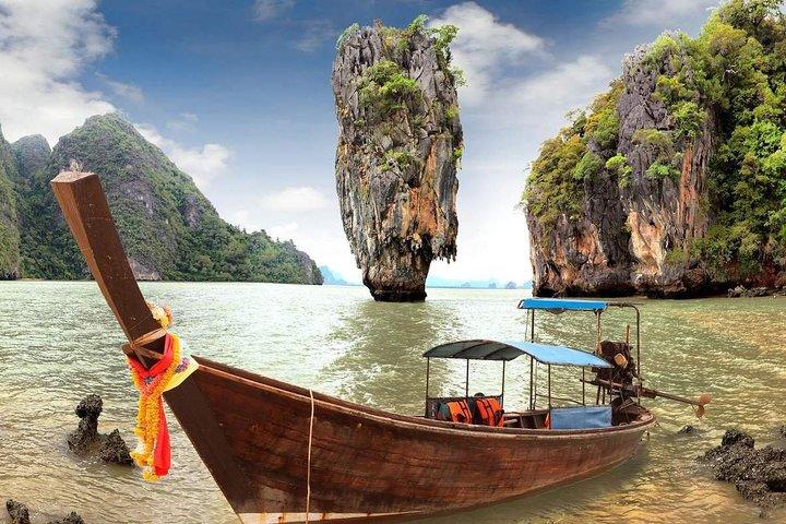 Phuket to James Bond Island: Longtail Boat Tour with Sea Canoeing