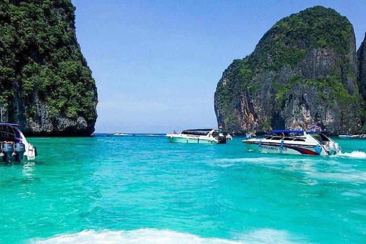Phi Phi , Maya Bay & Khai Island snorkeling trip by Speed Boat
