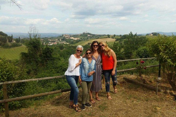 San Gimignano, Saffron and Vernaccia Wine from Florence