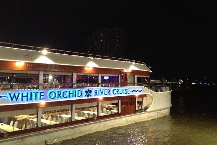 White Orchid Dinner River Cruise at Bangkok Admission Ticket