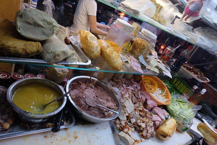 Saigon After Dark and Street Food by Motorbike and Scooter
