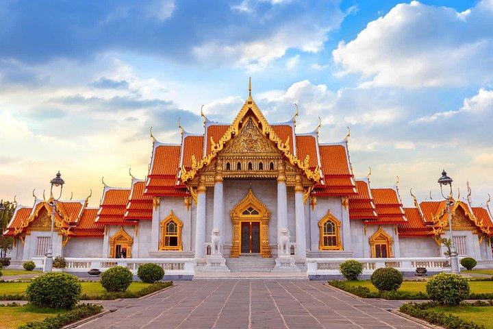 Wonderful Bangkok Tour : GrandPalace WatTrimit WatPho WatBencha