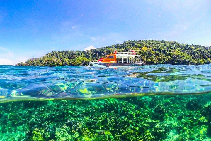 Fun Boat Snorkeling and Island Visit from Kota Kinabalu