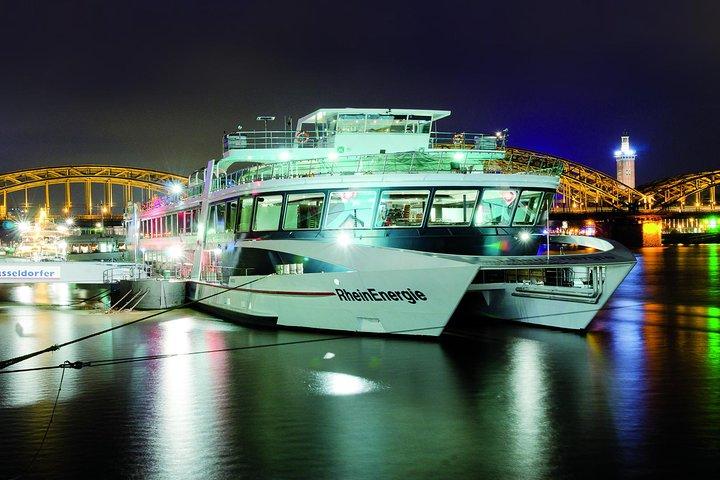 Rhine River Evening Panorama Cruise in Cologne