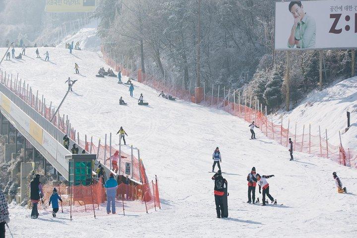 Private Ski Tour(Lesson) near Seoul at Elysian Gangchon Resort