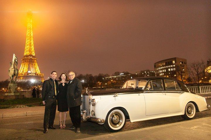 Paris Picturesque Romanic Luxury Vintage Rolls Royce Tour