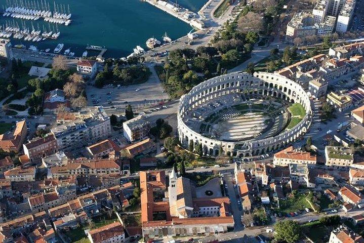 Day trip to Poreč and Pula with lunch from Rovinj