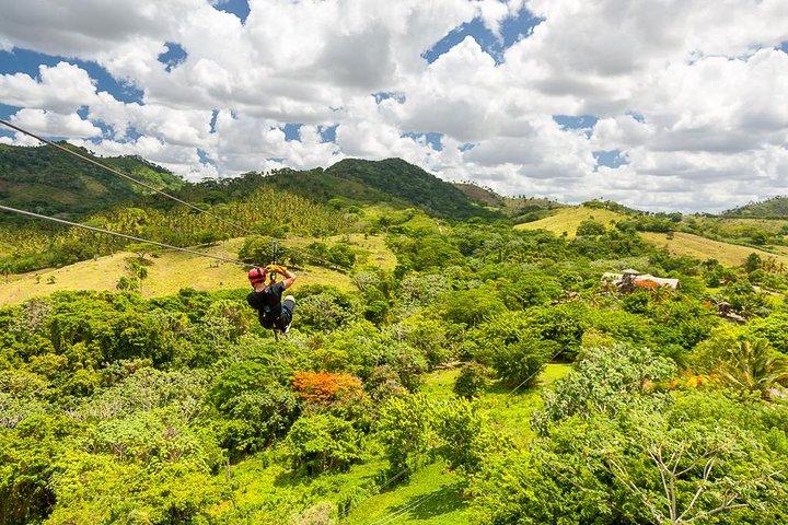 Dual Zipline Side-by-Side Adventure in Punta Cana