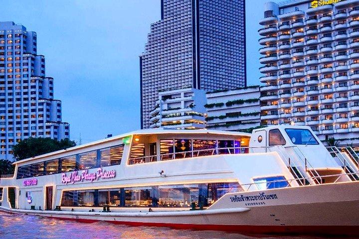 Dinner Cruise on Chao Phraya Princess with Hotel Pickup
