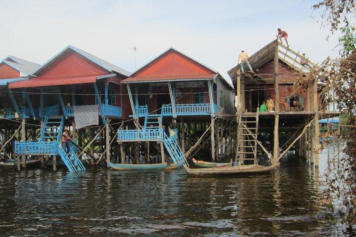 Half Day Floating Village (Kampong Phluk) & Tole Sap Lake Tour