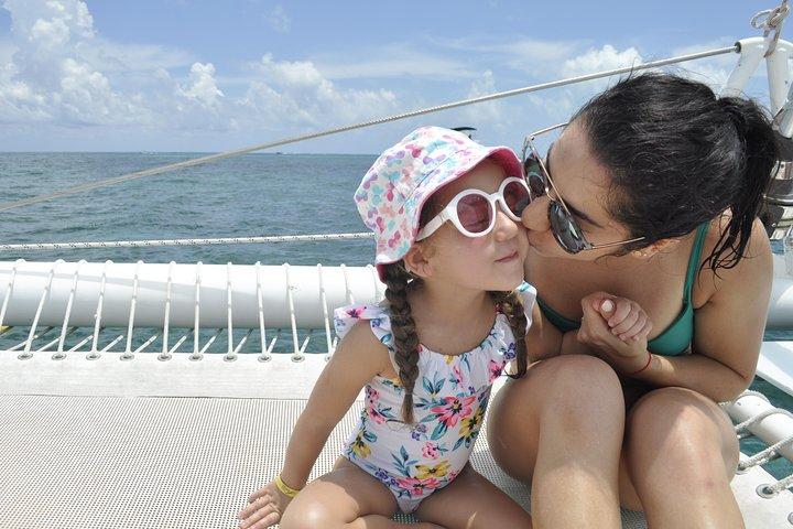 Private Catamaran Tour to Isla Mujeres with Snorkeling from Cancun