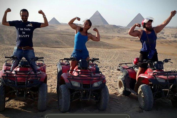 1 Hour ATV at Giza Pyramids from Cairo