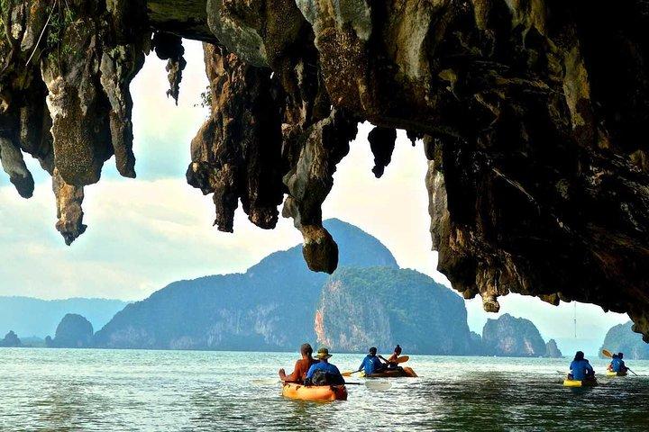 Phuket Longtail Boat Tour to James Bond Island with Sea Canoeing