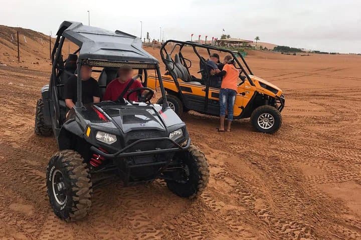 Dubai Dune Buggy Desert Drive With Camel ride & sandboarding