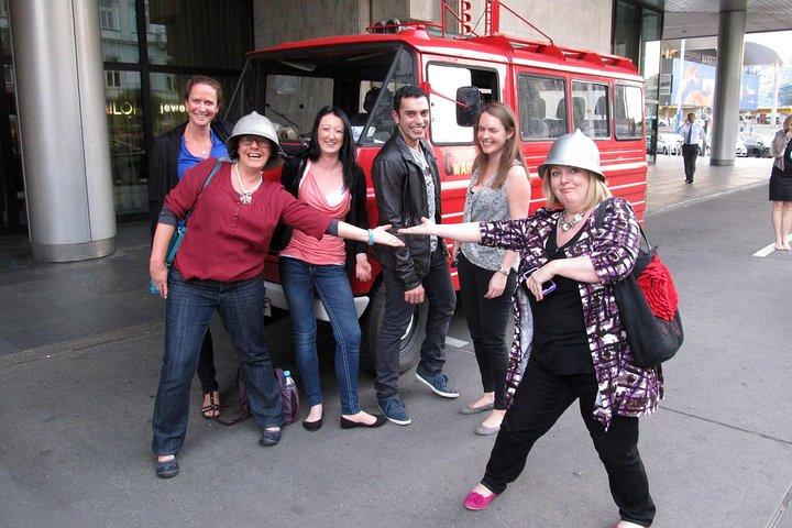 Private Warsaw City Tour by Retro Minibus with Hotel Pickup