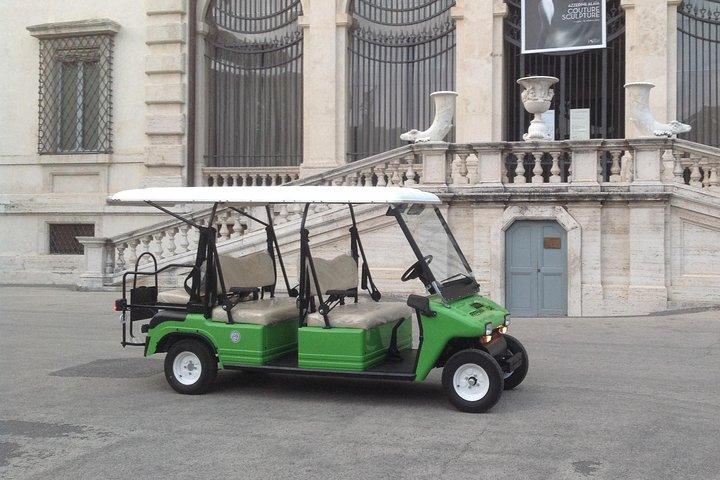 Golf Cart Around Imperial Rome