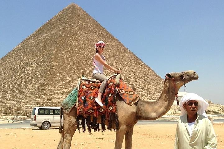 Giza Pyramids Day Trip include enter inside the Great Pyramid & the Sphinx