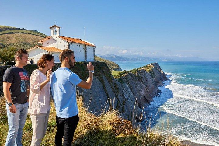 Zarautz, Getaria and Zumaia from San Sebastian